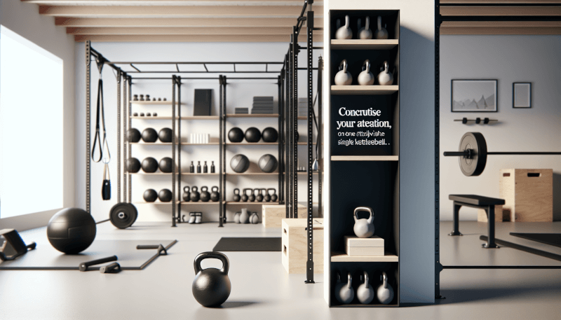 DIY Home Gym Kettlebell Storage Ideas