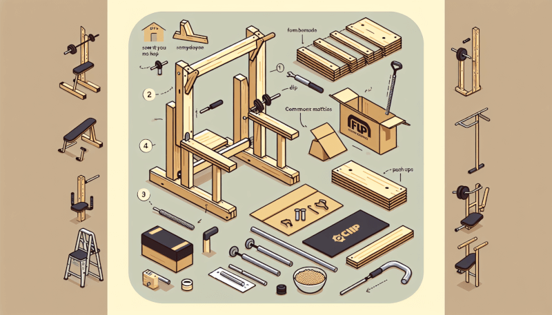 How To Build A DIY Home Gym Dip Station