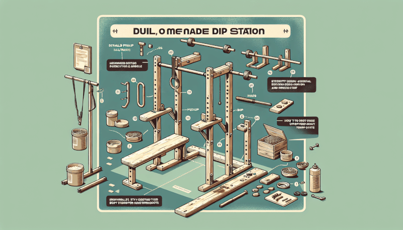 How To Build A DIY Home Gym Dip Station