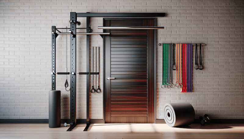 Home Gym Door Ideas