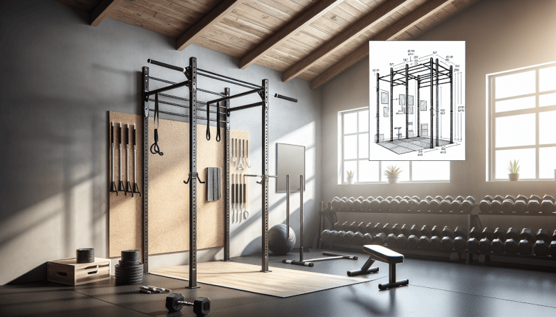 how to build a diy home gym pull up bar 4