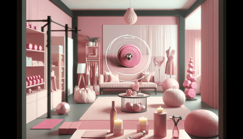 pink home gym 1