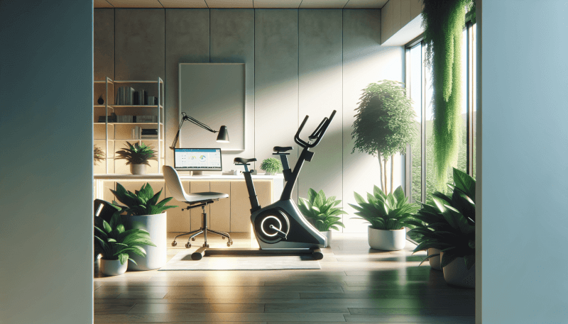 home office workout room ideas 1