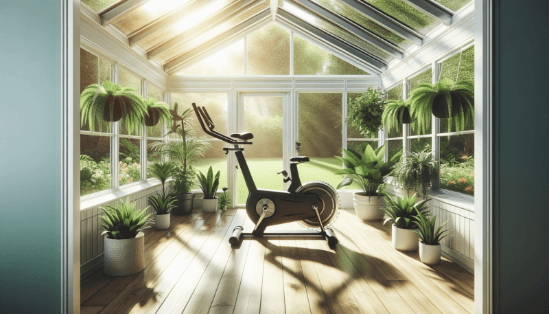 sunroom gym ideas